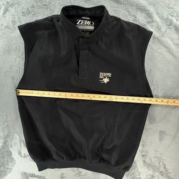 Zero Restriction Vest Men’s Large Black Las Vegas Paiute Golf Resort Sleeveless - Picture 6 of 7